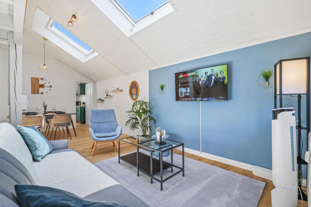 Apart21 - Blue - Maisonette - Netflix - Parking - Near Audi إنغولشتات المظهر الخارجي الصورة